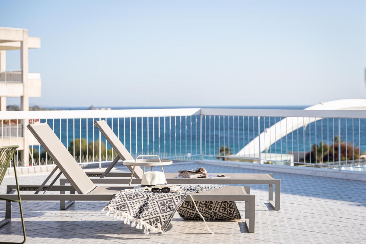 Sea View Beach Penthouse - Athens Coast Eksteriør bilde