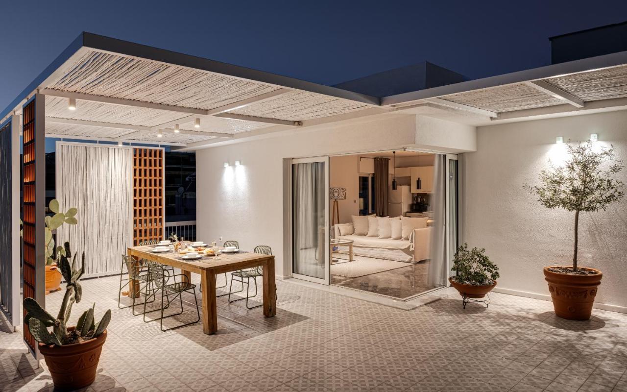 Sea View Beach Penthouse - Athens Coast Eksteriør bilde