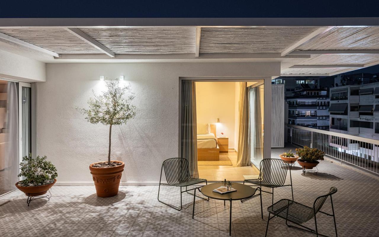 Sea View Beach Penthouse - Athens Coast Eksteriør bilde
