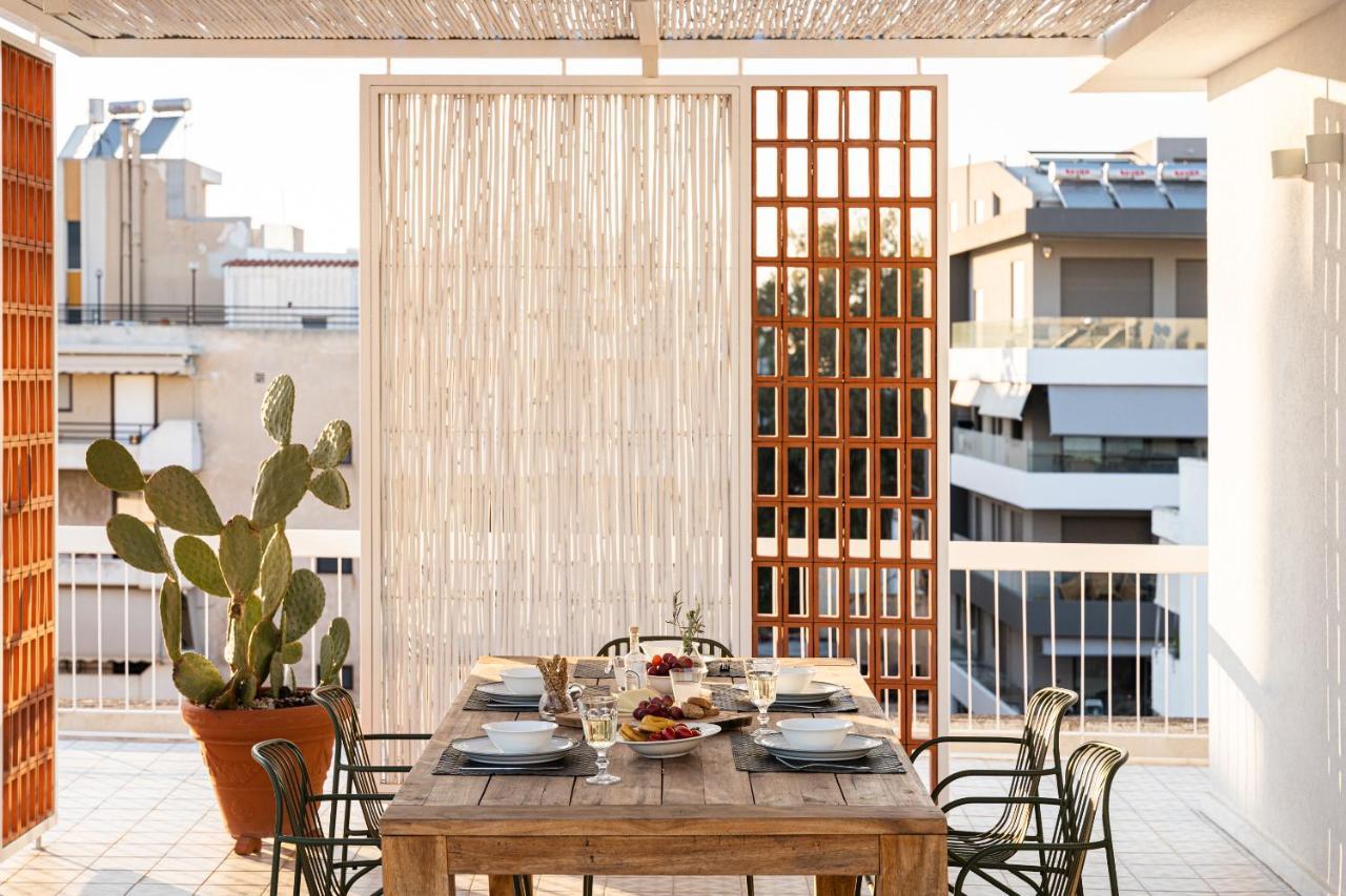 Sea View Beach Penthouse - Athens Coast Eksteriør bilde